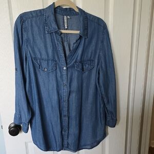 Grand & Greene  Blue Denim Shirt